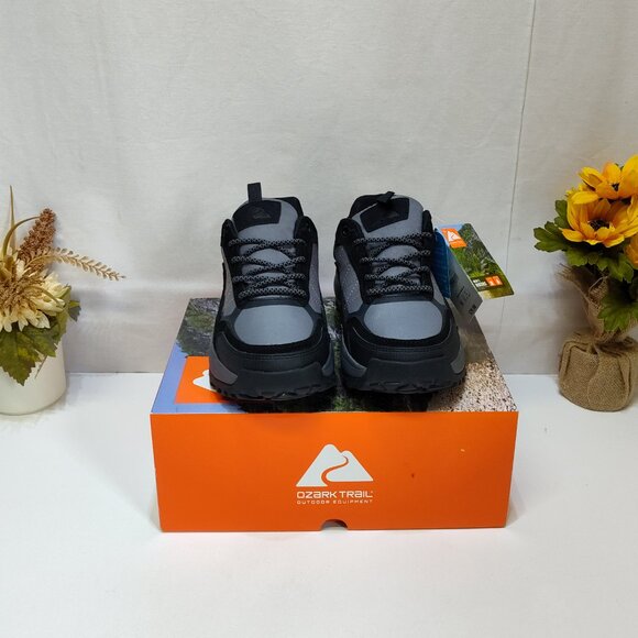 Ozark Trail Waterproof Hikers Low-Top Men Size 8 Leather Upper Outdoor Trail NIB - Picture 3 of 11